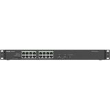 Ruijie Ruıjıe Reyee RG-ES118GS-P-L 16 Port Gıgabıt + 2 Port 1gb Sfp 247W Poe Rackmount Swıtch