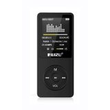 Ruizu X02 Ultra İnce 4 GB Siyah FM Radyo