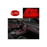 Rukye Shop Araç İçi Neon Aydınlatma Led Göğüs Torpido Ledi Neon İp Led Kırmızı 2 Metre