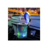 Rukye Shop Simli Dumansız Küllük Kokusuz Ledli Küllük 7 Renkli Rgb Ledli Lüks Küllük Ev Küllüğü