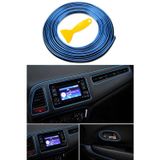 Rukye Shop Trim Fitili Oto Geçmeli Mavi Trim Fitili Süs 5 Metre Nikelajlı