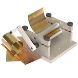 Rulo Makinesi, Manuel Metal Bükme Makinesi, Metal Ahşap Plastik Şeritleri Bükmek için Ayarlanabilir Silindirler ile 60mm DIY Hassas Sac Rulo Aleti, Ev Atölyesi
