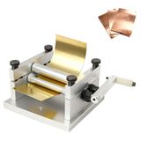 Rulo Makinesi,Metal Bükme Kayma Rulo Makinesi, Yumuşak Metal Sac Boru Haddeleme, Ayarlanabilir Silindirler, Model Yapımı, Metal Ahşap Plastik Şeritler için Ray İşleme Aracı