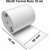 Rulo Merkezi Termal Pos Yazarkasa Rulosu 56X16 10 Adet - 1 Paket
