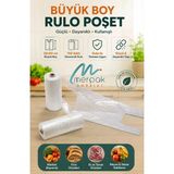 Rulo Poşet Büyük Boy Hışır Atlet Poşet Market Manav Poşeti Çöp Poşeti