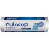 Ruloçöp 10'lu 55x60 cm Orta Boy Kokusuz Büzgülü Çöp Torbası