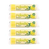 Ruloçöp 5x10'lu Limon Kokulu Büzgülü Orta Boy Çöp Torbası