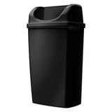 Rulopak 603306 Duvara Monte Plastik 50 lt Siyah Çöp Kovası