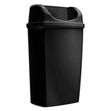Rulopak Duvara Monte Çöp Kovası 50 Litre Siyah Beyaz