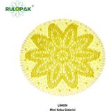 Rulopak Mini Lavabo - Pisuvar Süzgeci Koku Giderici 10 Adet Limon