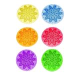 Rulopak Mini Lavabo Pisuvar Süzgeci Koku Giderici 4 Adet (Limon Tutti Frutti Mango Tropikal) 1379