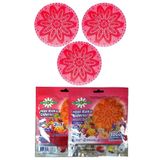 Rulopak Mini Lavabo Pisuvar Süzgeci Koku Giderici (Tropical) 3'Lü Paket