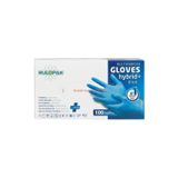 Rulopak PE Eldiven Tek Kullanımlık Pudrasız 100 Adet Mavi - Medium/No.8 (800128)