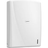 Rulopak R-1312B Modern Z Kat 400'LÜ Havlu Dispenseri, Plastik, Beyaz - Ahşap