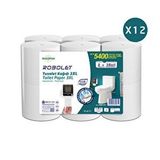 Rulopak Robolet Tuvalet Kağıdı 2 Katlı 3xl 12'li Paket Beyaz