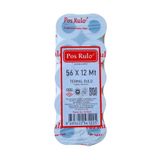 RULORULO 56x12 Termal Rulo - Yazarkasa Pos Rulosu Pos Kağıdı 1 Paket 10 Adet