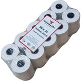RULORULO 56x25 Termal Rulo 35 Paket 350 Adet Yazarkasa Pos Rulosu TSE Belgeli BPA Free