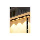 Rultech 40CM Sensörlü Şarjlı Taşınabilir Kablosuz LED Mutfak Giysi Dolabı Merdiven Aydınlatma Gece Lambası Işıldak - 3000k-Gün Işığı