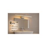 RulTech Krom Sarjlı LED Flüt Resim Aplik | 8W | 3200K Gün Işığı | 50cm | Duvar Tipi Ayna/Tablo Dekoratif Işık