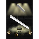 Rultech Magro 3000K Gün Işık , Beyaz Kasa, 100CM Ledli Sarkıt Modern LED Avize, Salon, Mutfak, Masa - Gün Işığı