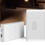 RULTECH Şarjlı Kablosuz Sensörlü Led Aplik Harekete Duyarlı Dekoratif Duvar Lambası Led Mıknatıslı (7)