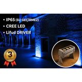 Rultech Wallwasher LED Aydınlatma Duvar ve Ağaç Boyama Su Geçirmez 12CM/3W/300LM - Mavi