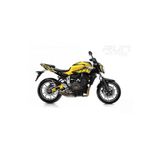 Run Grafik Shop YAMAHA MT 07 Uyumlu SARI STİCKER SET