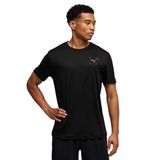 Run Illustration Graphic Erkek Siyah Koşu T-Shirt 52844601