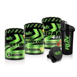 Run Nutrition Güç ve Performans Kombinasyon Paketi (Pre-Workout,Bcaa,Creatine) + Hediyeli