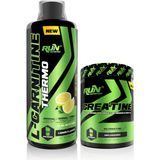 Run Nutrition Paket 2 – L-Carnitine ve Creatine Takviye Seti - Limon