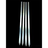 Runaway 50 cm Geniş Yassı Metal Adana Kebap Şişi - Dayanıklı Mangal Gereci