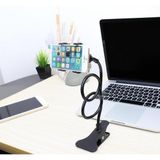 Runaway Akrobat Telefon Tutucu 60cm Spiral Gövdeli, 360° Oynar Başlıklı,Araç/Ofis/Yatak Kullanımı İçin Siyah