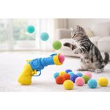 Runaway Peluş Top Atan İnteraktif Kedi Oyuncağı