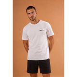 RunGear Up Kişiye Özel İsim Nakışlı Erkek İsimli Tişört - %100 Penye Pamuk Bisiklet Yaka Standart Kesim İsme Özel Hediye Basic Beyaz T-Shirt