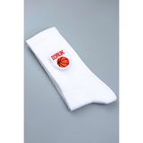 RunGear Up Kişiye Özel İsimli Basketbol Desenli Siyah Beyaz Spor Çorabı - %100 Pamuk Erkek Kadın Genç Çocuk Unisex İsim Yazılı Basketbol Desen Nakışlı Spor Çorabı Siyah