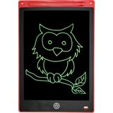 Runjing LCD Yazma Tableti Doodle Tahtası, Çocuklar Için 12 Inç Çizim Tableti Yazma Tableti, Erkek Kız Oyuncakları Çizim Tahtası Eğitici Oyuncaklar Ev ve Ofis Mesaj Notu Grafik Tablet (Kırm (Yurt Dışından) - Siyah - Siyah