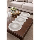 Runner Masa Örtüsü Amerikan Servis 37x115 cm Beyaz Siyah Gri Bej | Dokusu, dantel detayları ile evinize sade ve zarif görünüm katacak bu ürün, kusursuz şıklığı yakalamanıza yardımcı olur.