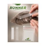RUNNER Protez Saç Yapıştırma Bandı Kesilmiş Halde Düz (24mm x 75mm) 36 Adet