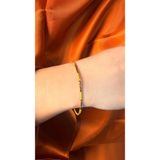 Runogold 18 Gram 22 Ayar Ajda Yatırımlık İşçiliksiz Bilezik