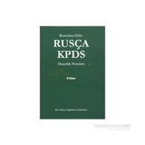 Rusça KPDS Konulara Göre Hazırlık Soruları Fiiller - Elena Napolnova Demiriz
