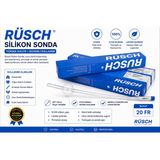 Rüsch Silikon Foley Sonda Steril Çift Yollu Idrar Kateteri 20 Fr 1 Adet