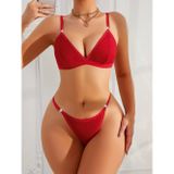 Ruselin Kadın Kırmızı Mayo Bikini 5184