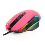 Rush Gloria RM16 Rgb 2400DPI Kırmızı Makro Oyuncu Mouse