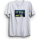 Rush, Poster, Rock Metal Grup Tişörtü - Beyaz