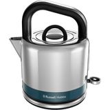 Russell Hobbs 1,5 L Su Isıtıcısı Paslanmaz Çelik Gizli Rezistans Mavi Renkli Otomatik Kapanma