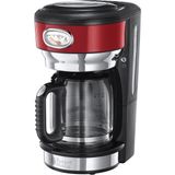 Russell Hobbs 21700-56/RH Retro Kahve Makinesi 10 Fincan Kapasitesi Kırmızı Otomatik Kapanma
