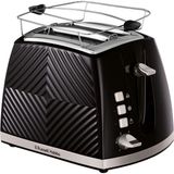 Russell Hobbs 26390-56/RH Groove 2 Dilim Ekmek Kızartma Makinesi - Siyah