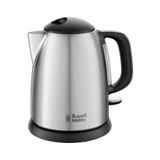 RUSSELL HOBBS Adventure 24991-70 Mini Su Isıtıcısı, 1L, 2400W, Paslanmaz Çelik