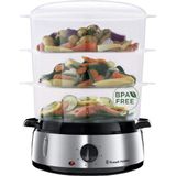 Russell Hobbs Buharlı Pişirici 800W BPA Free 9L Kapasiteli 3 Sepetli Sağlıklı Pişirme 19270-56