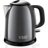 Russell Hobbs Colours Paslanmaz Çelik Krem Su Isıtıcısı 2400 W, Hızlı Kaynatma Fonksiyonu - Gri